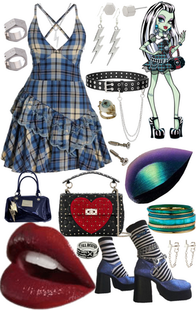 monster high inspired outfit