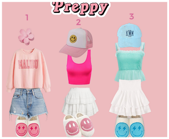 Chose one preppy outfit