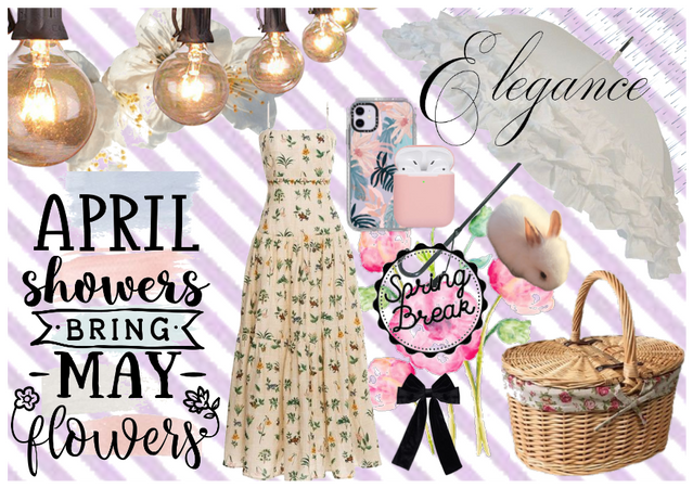 Spring Showers Outfit Challenge