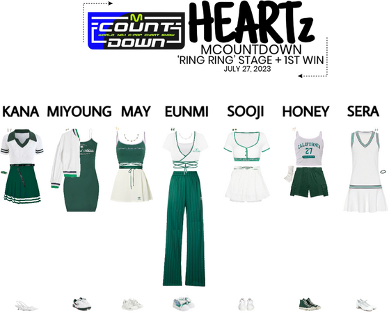 {HEARTz}‘Ring Ring’ MCOUNTDOWN Stage + 1st Win