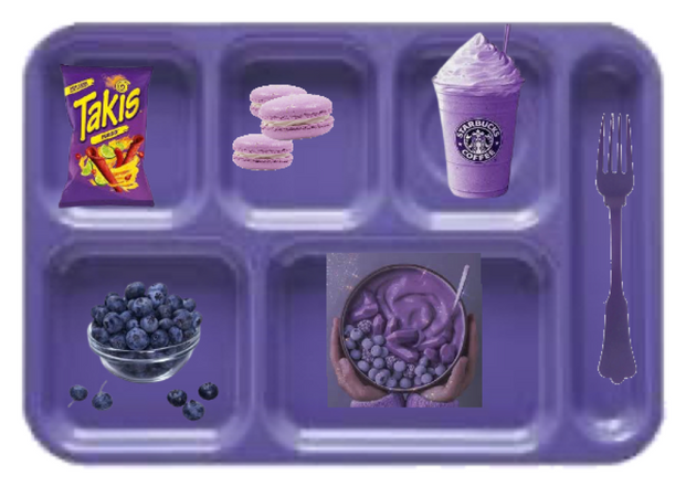 purple food what color should I do next