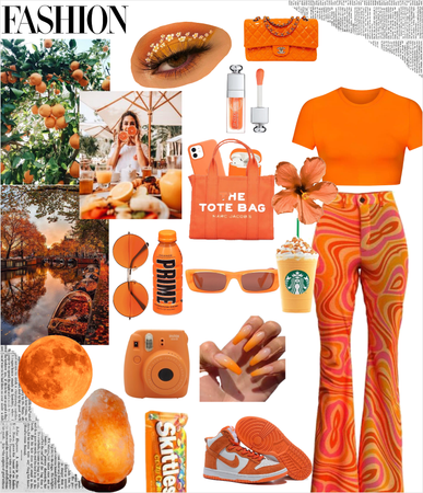 🧡ORANGE OUTFIT🧡