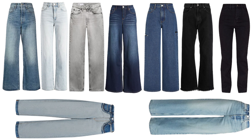 джинсы для образов