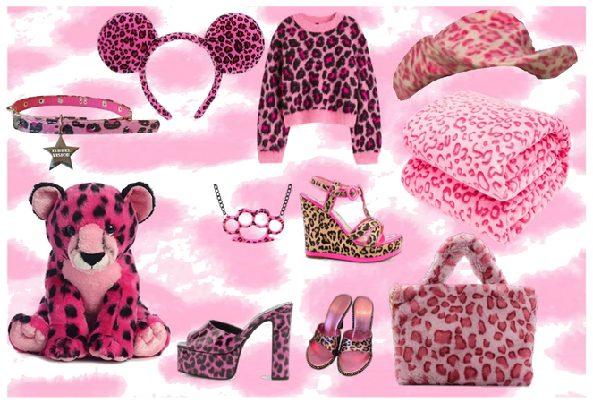 pink cheeta print