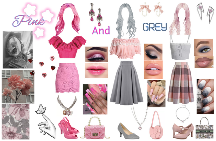 Fashion Pink And Grey!!!