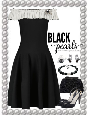 Black Pearls Are Always Appropriate