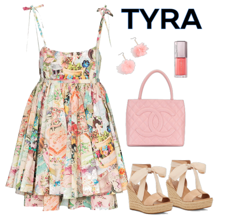TYRA summer line outfit#6