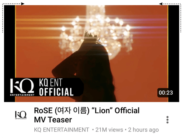 {RoSE} "Lion" Official MV Teaser