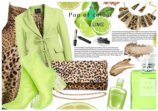 Pop of lime