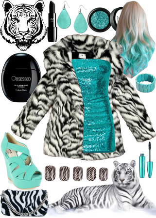 Turquoise and Tiger