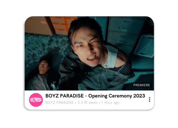 BOYZ PARADISE - Opening Ceremony 2023