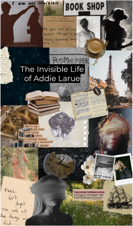The Invisible Life of Addie LaRue - Book Moodboard
