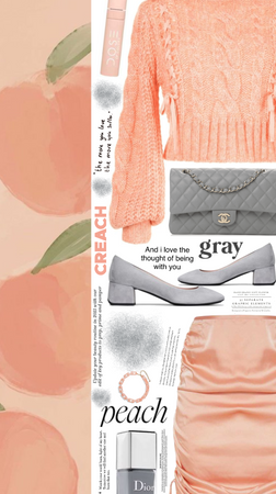 Peach&gray