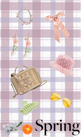 spring accessories 🌸🌱🕶👛