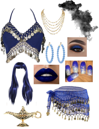 dark blue genie 🧞‍♂️