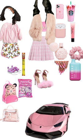 pink work and school