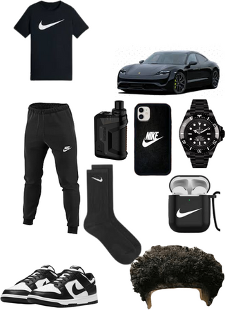 my All Black date outfit