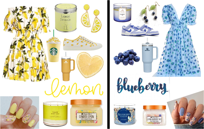 lemon / blueberry summer dreams