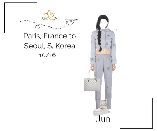 Dei5 Jun Paris to Seoul Airport Looks 10/16