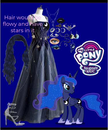 Equestria Girls Redesign: Princess Luna