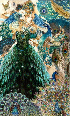 peacock princess 🦚