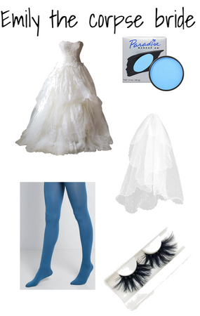 Emily the corpse bride outfit