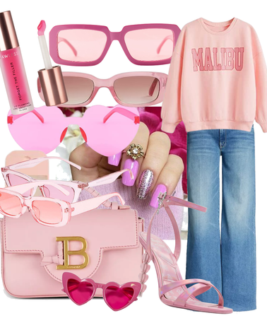 Pink Eyeglasses