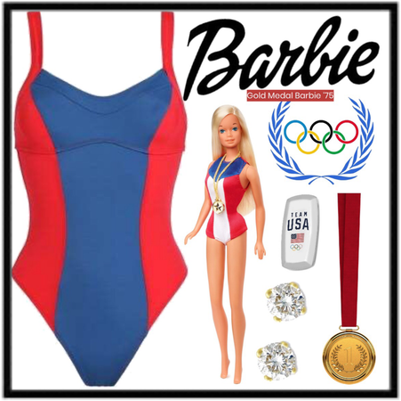 gold medal barbie