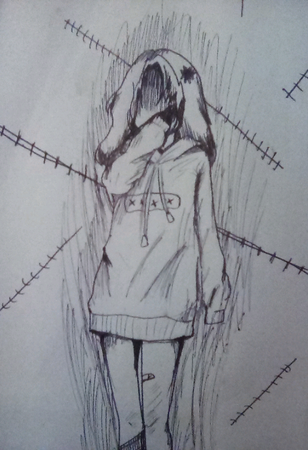 depression drawing