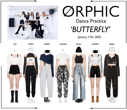 ORPHIC (오르픽) ‘BUTTERFLY’ Dance Practice