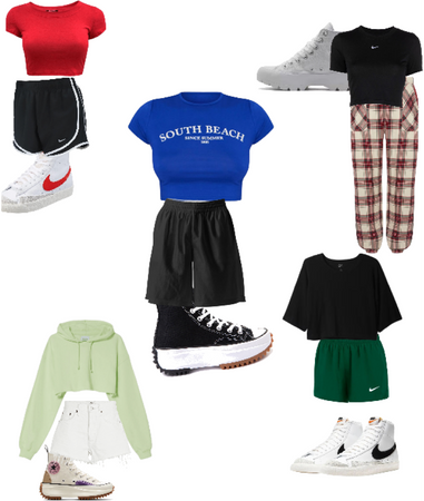 converse  nike and outfit