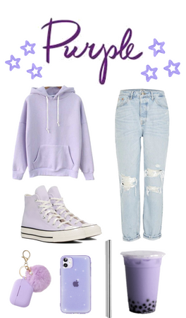 Purple Chill Outfit 💜💜