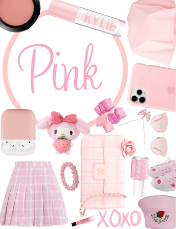 pastel pink