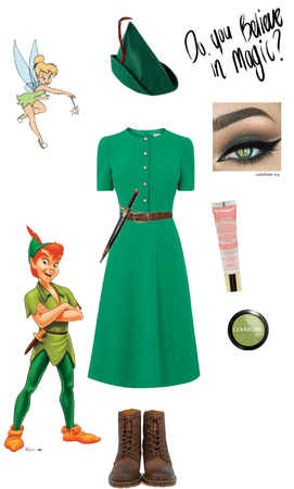 Peter Pan as a girl