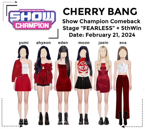 Cherry Bang Show Champion Stage “FEARLESS"