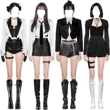 kpop girl group outfit rv inspired