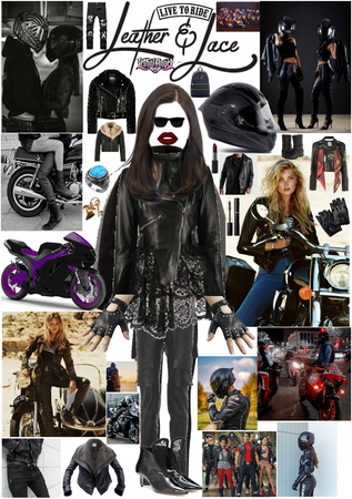 Leather & Lace: Biker Girl
