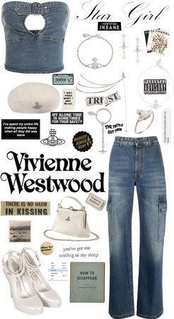 Cluttered Vivienne Westwood Outfit/Moodboard
