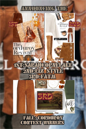The Fall: Corduroy Contest Winners