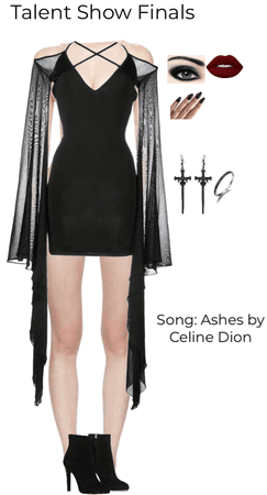 The Fire Within: Kat’s Talent Show Finals Outfit