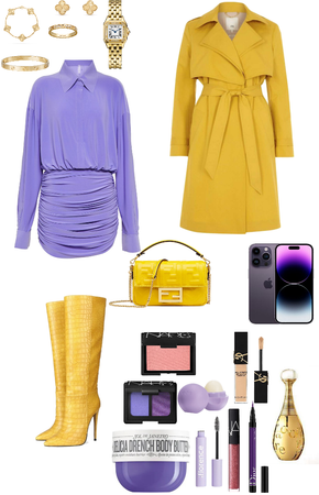 purple and yellow 💛💜