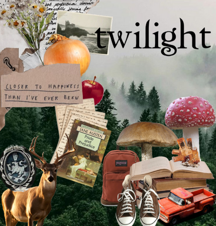 Twilight Book Collage
