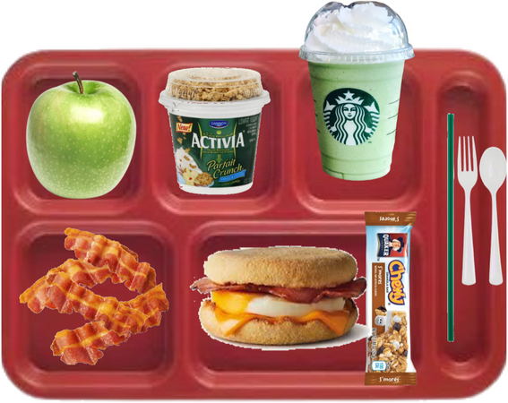 breakfast 🍳 at school