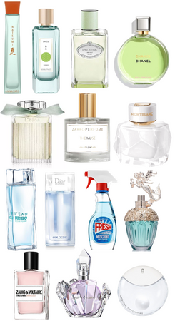 My favourite "fresh & aquatic" perfumes