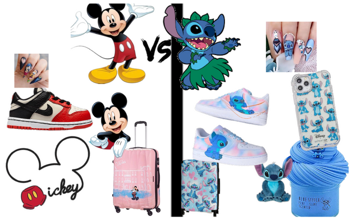 stitch vs Mickey