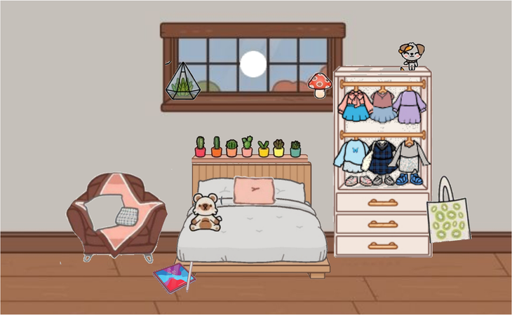 Camilla’s dream room (Camilla is my Toca character)