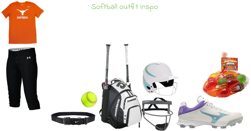 softball outfit inspo