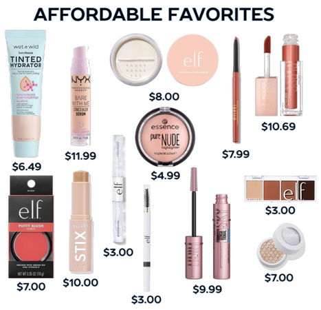 Affordable Makeup Favorites