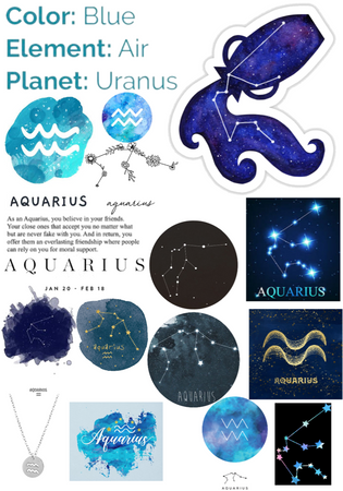 Aquarius Mood-board 2