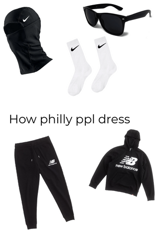 how Philly ppl drees